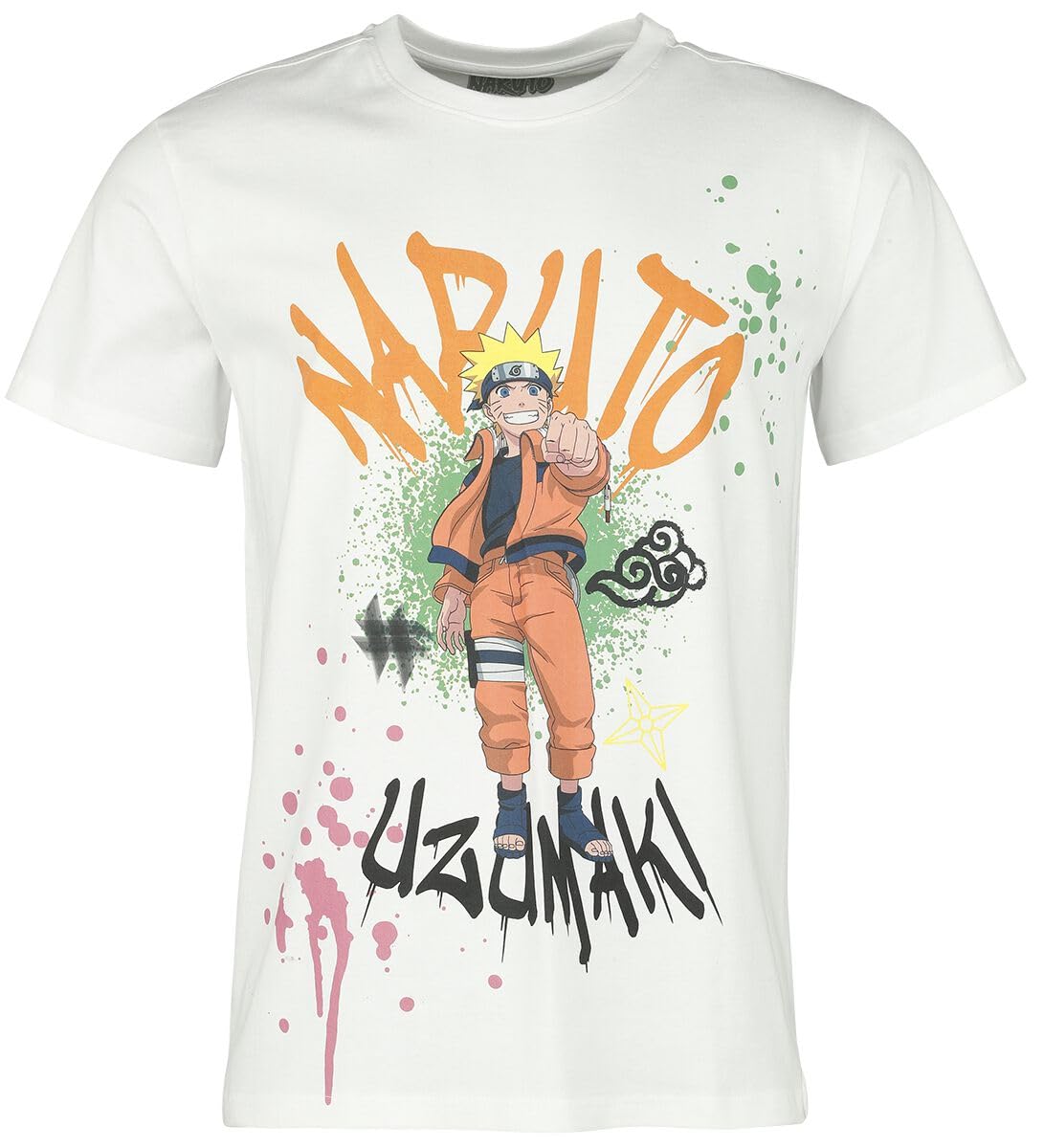 Naruto Uzumaki Men's Jumper White Regular