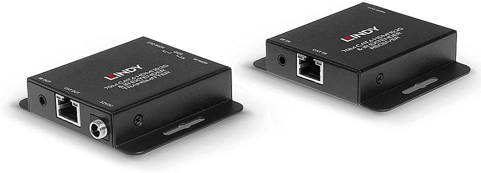 LINDY 38208 70m Cat.6 HDMI 4K30 & IR Extender with PoC & Loop Out