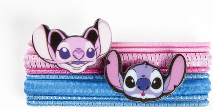 ACCESORIOS PELO ELÁSTICOS 8 PIEZAS STITCH MULTICOLOR