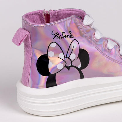 Kids Casual Boots Minnie Mouse Pink (Size: 30)