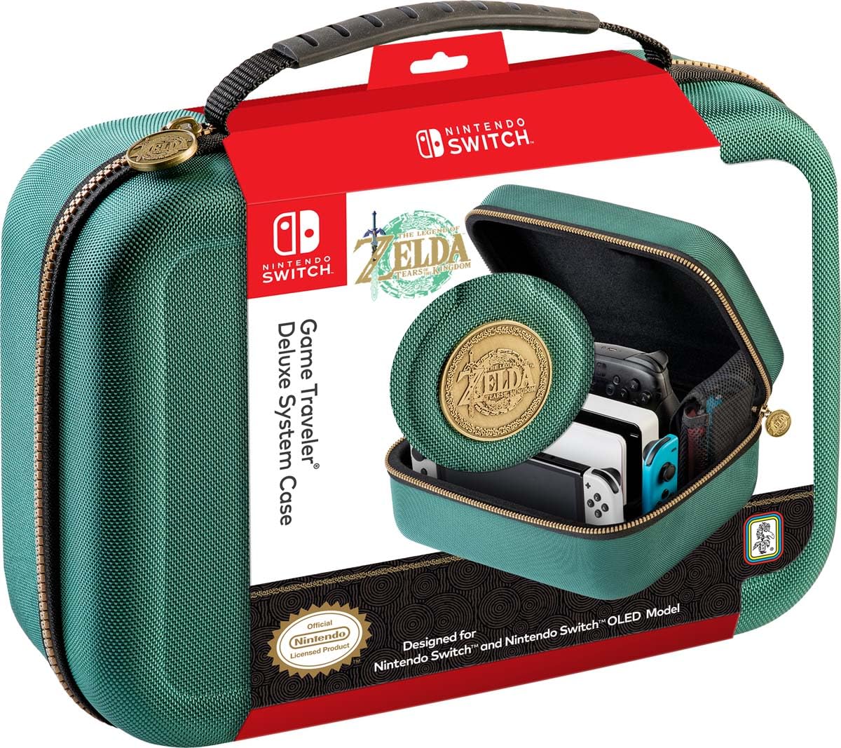 Nintendo Big Ben Legend of Zelda Tears of The Kingdom Video Game Case