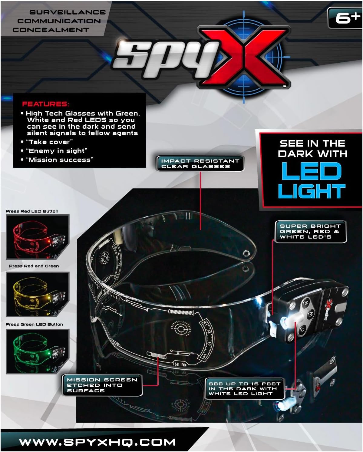 SpyX - Night Ops Glasses (20286