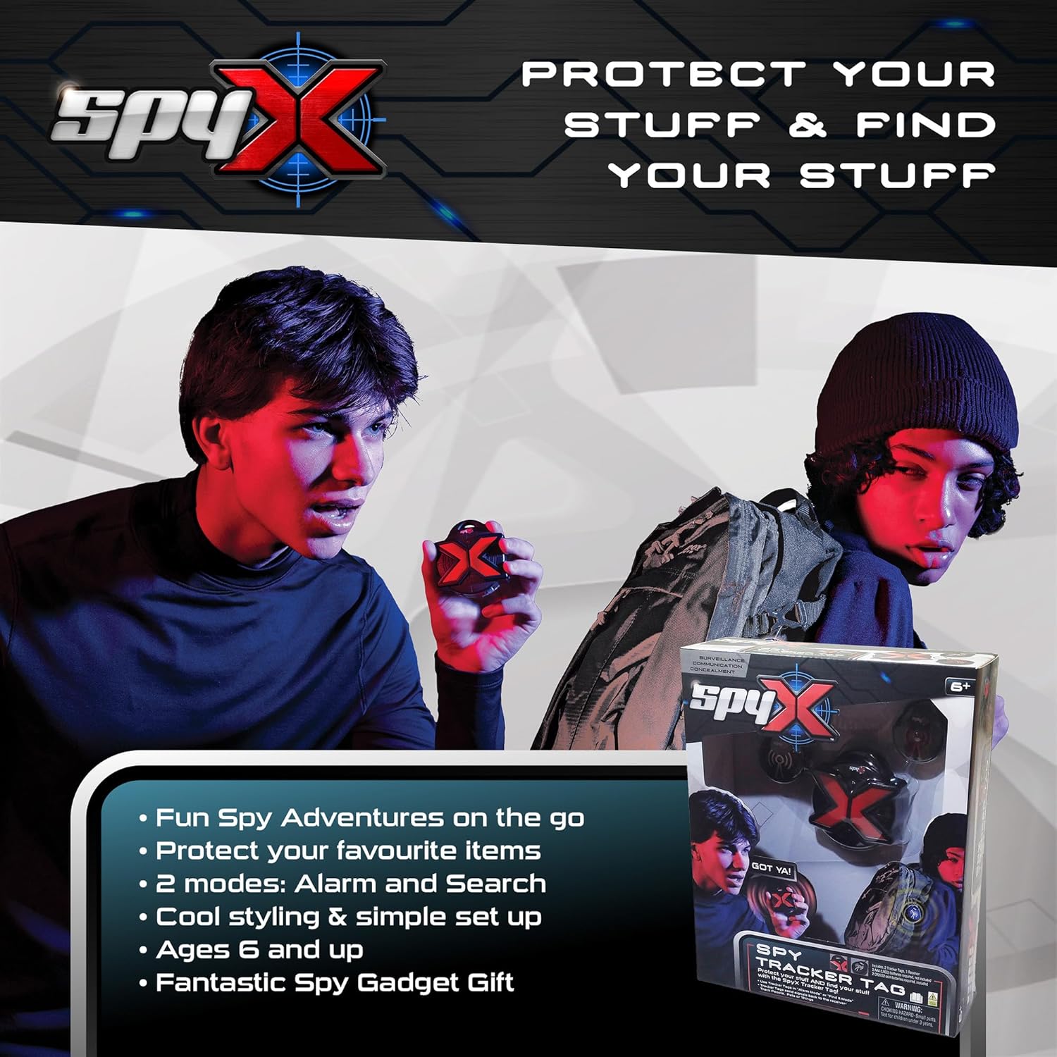 SpyX Etiqueta del rastreador (10534