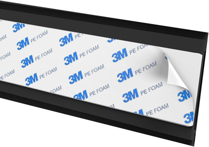 55cm Black Magnetic Cable Tidy Tidy Base Mount