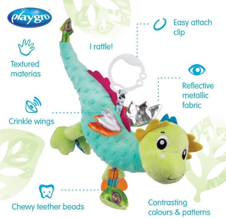 Playgro - Sensory Friend Dusty Dragon - (10188473