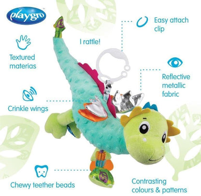 Playgro - Sensory Friend Dusty Dragon - (10188473