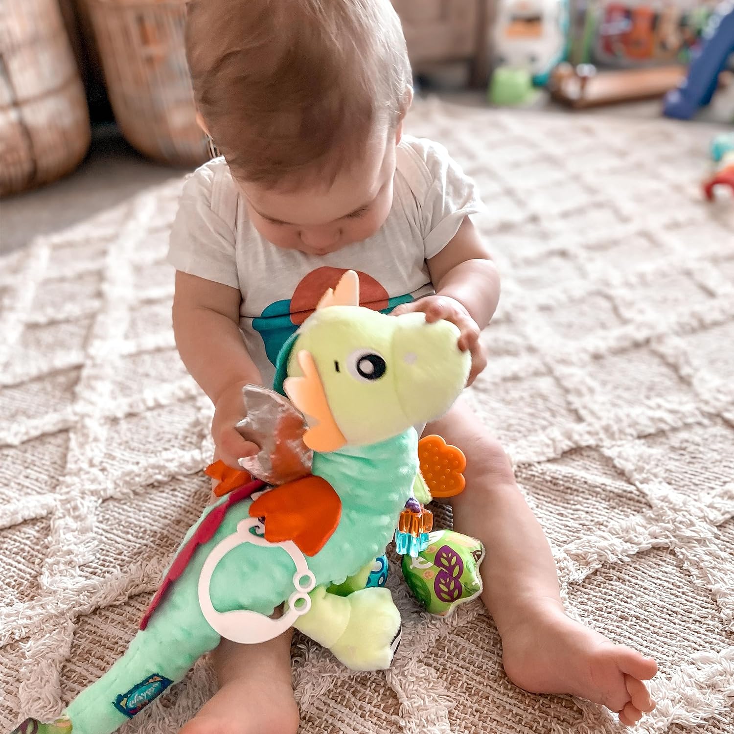 Playgro - Sensory Friend Dusty Dragon - (10188473