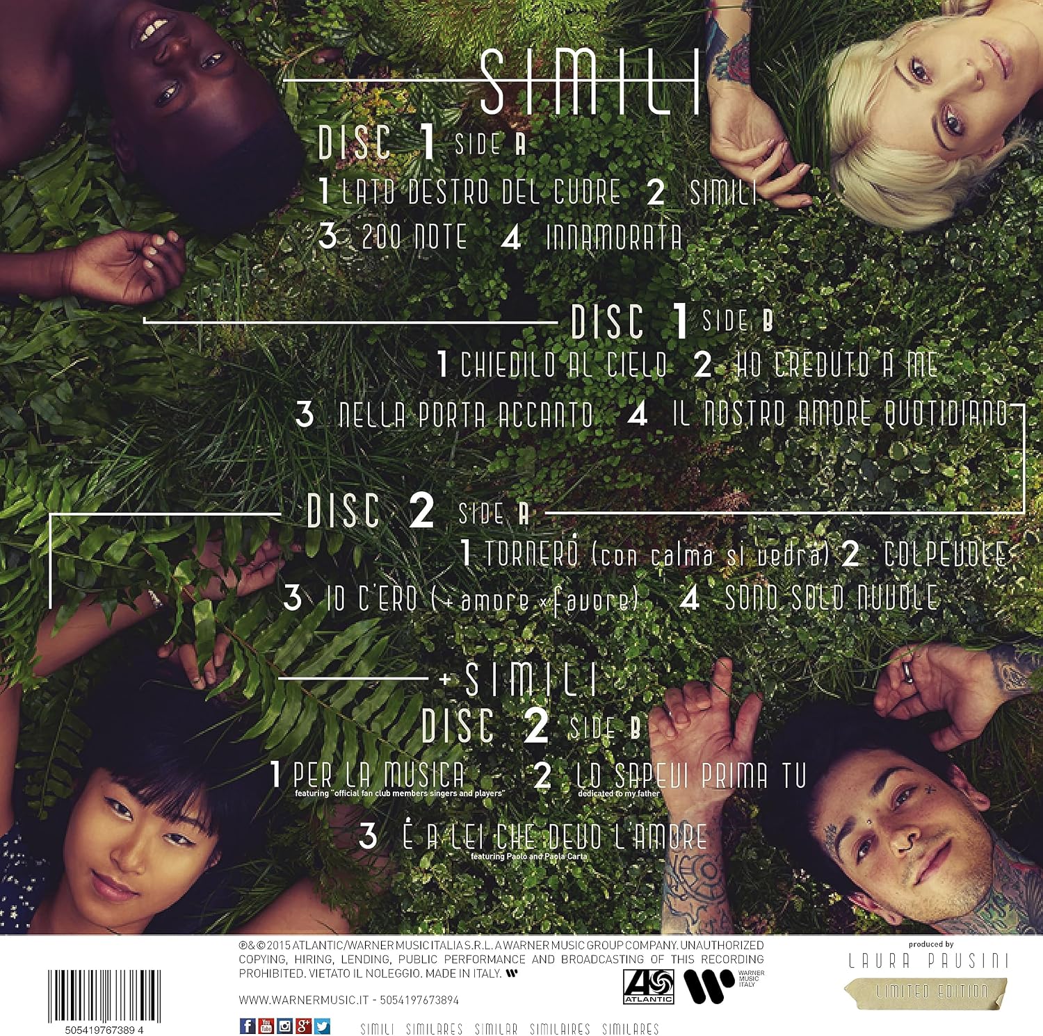 Simili (2LP 180g Transparent Green Vinyl. Limited & Numbered Edition