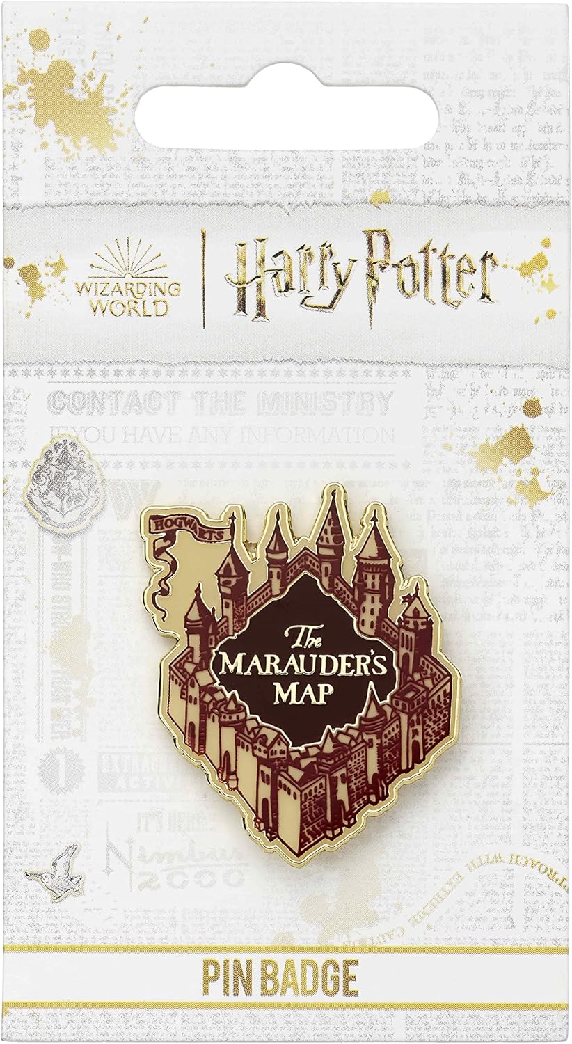 Official Harry Potter Mauraders Map Pinbadge