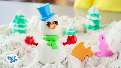 Goliath Toys 929035.006 Snowman City Play Sand, Multicoloured