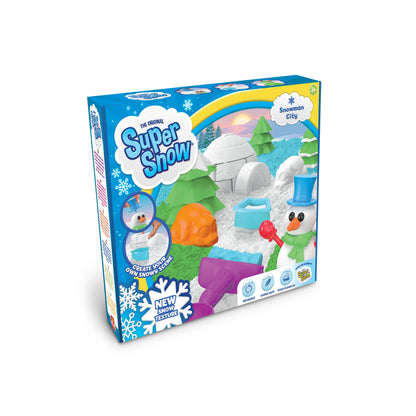 Goliath Toys 929035.006 Snowman City Play Sand, Multicoloured