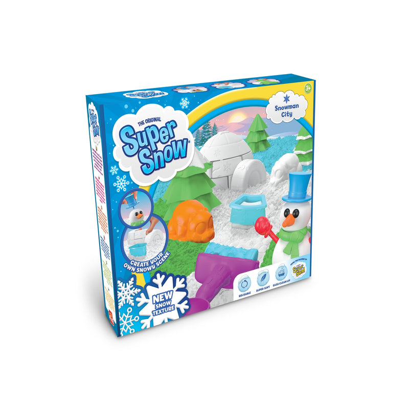 Goliath Toys 929035.006 Snowman City Play Sand, Multicoloured