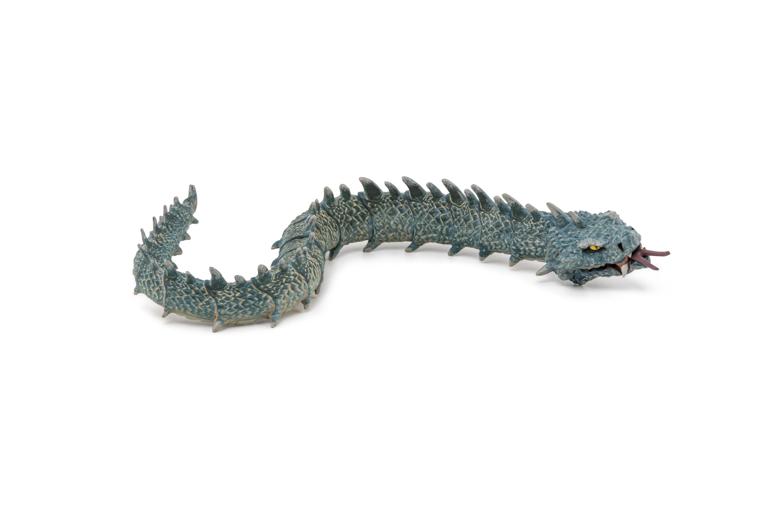 Papo - Gray Dragon -Fantasy Figurine - 3 years old - Hand painted Figurine - Realistic statuette - Educational toy - Hand painted - Collection - Decoration - Children's gift