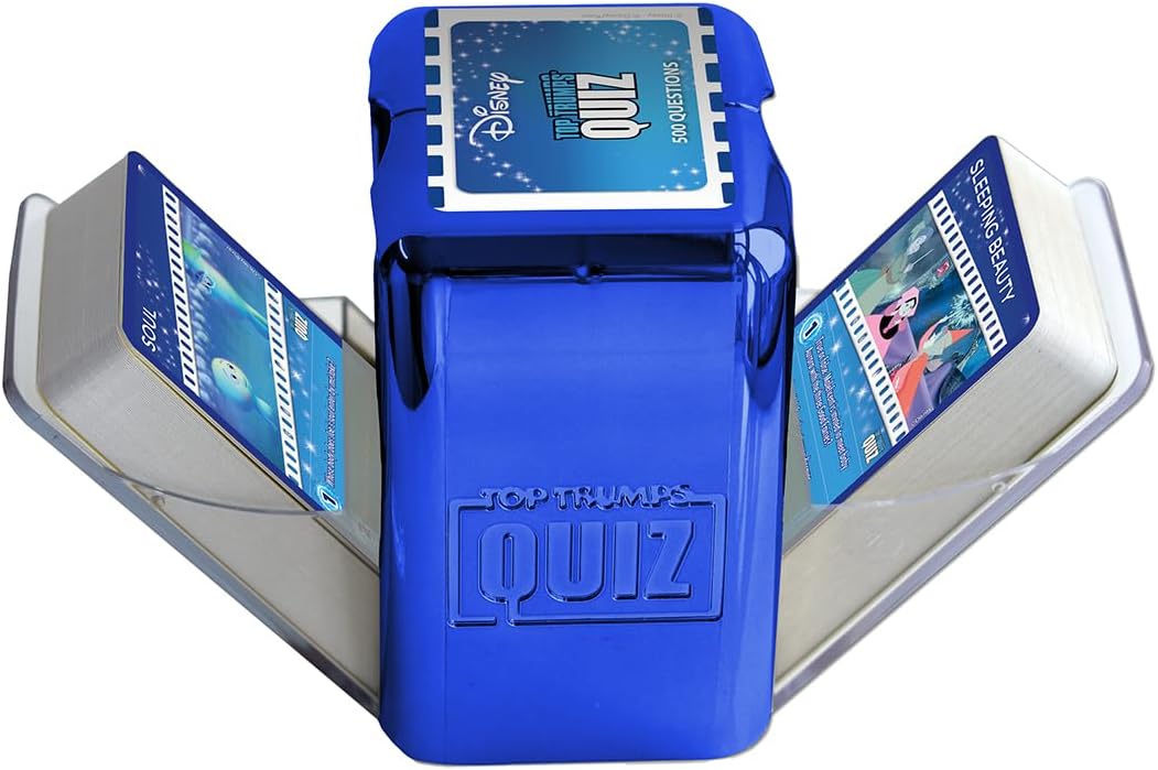 Top Trumps Disney Classic Quiz Game, 500 questions to test your knowledge and memory on Frozen, Bambi, Encanto and Ralph breaks the Internet, educational gift for ages 6 plus