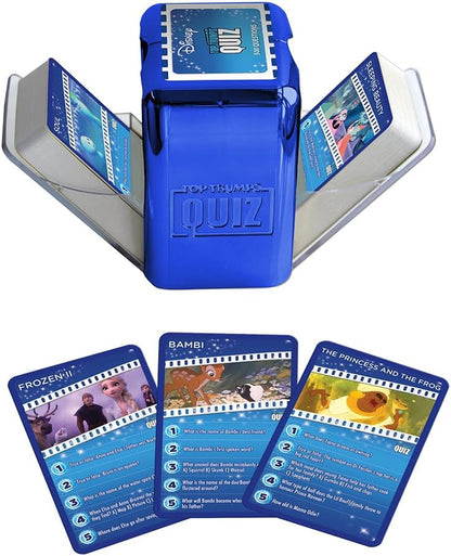 Top Trumps Disney Classic Quiz Game, 500 questions to test your knowledge and memory on Frozen, Bambi, Encanto and Ralph breaks the Internet, educational gift for ages 6 plus