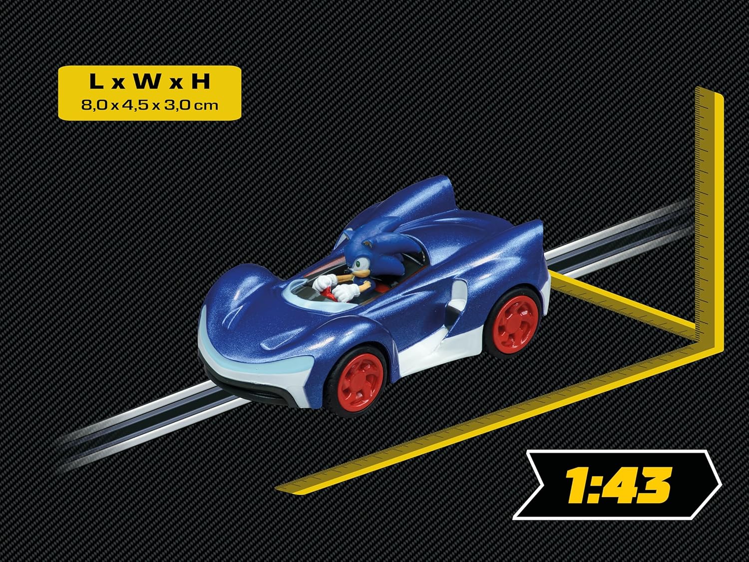 Carrera GO 20064218 Sonic Speed Star Slot Car