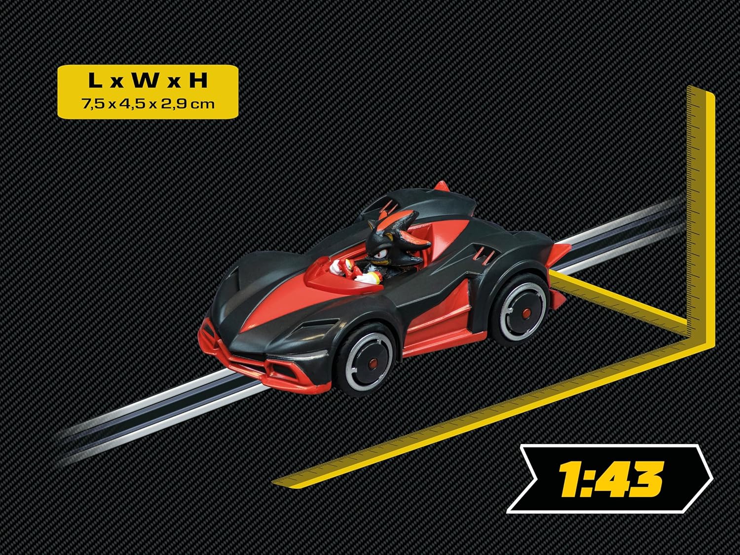 Carrera GO 20064219 Shadow Dark Reaper Slot Car