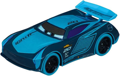 Carrera 20064221 Jackson Storm - Glow Racer Disney Pixar Cars Vehicle, Multicoloured