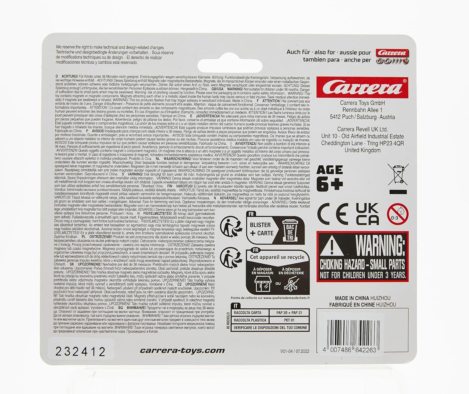 Carrera Go Rene Carrera 20064226 GO Audi R8 LMS GT3 evo II DTM René Rast, No. 33" Slot Car