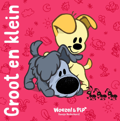 Groot en klein: tegenstellingen (Woezel en Pip)