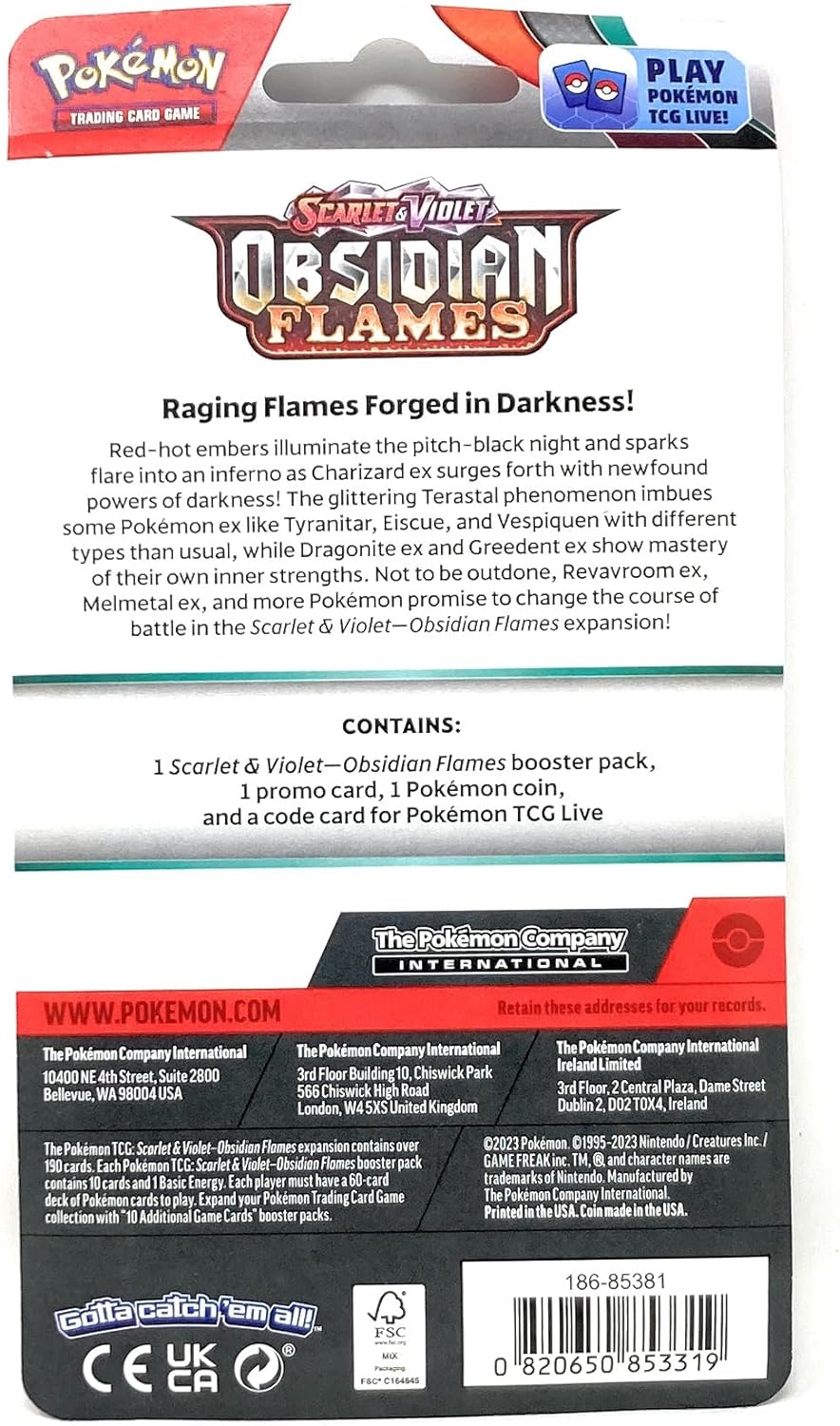Pokémon Scarlet & Violet Checklane Blister (Espathra