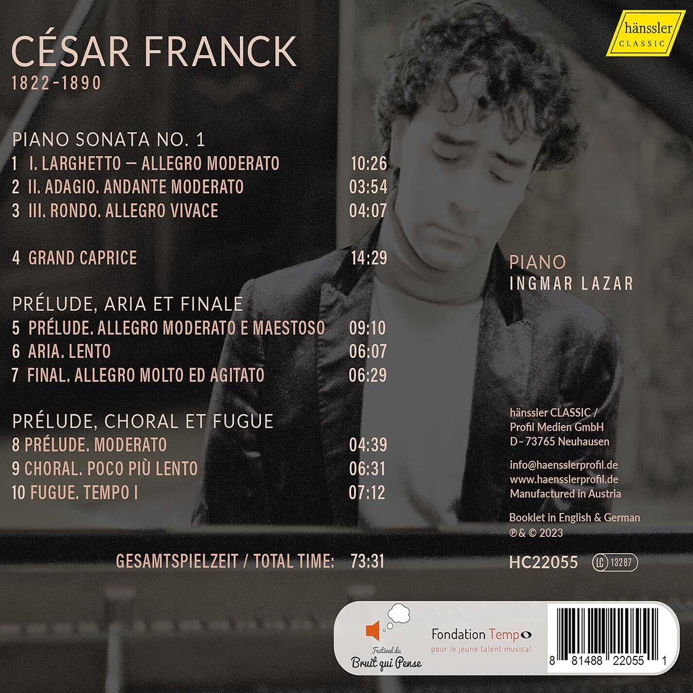 César Franck: Piano Works