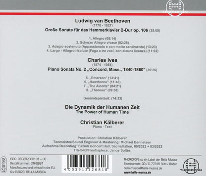 Beethoven: Hammerklaviersonate; Ives: Concorde Sonata
