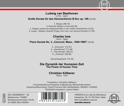 Beethoven: Hammerklaviersonate; Ives: Concorde Sonata