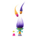 Mattel Trolls 3 Todos Juntos Hair Pops Branch Muñeco pequeño con ropa intercambiable inspirado en la película, 3 accesorios sorpresa, juguete +3 años (HNF12