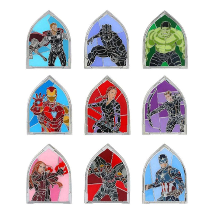 Marvel: Funko - Stain Glass Blind Box Pins