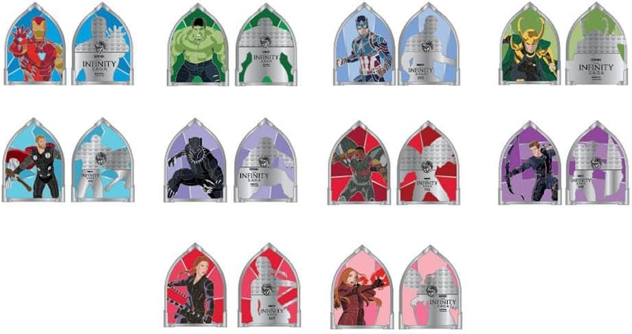 Marvel: Funko - Stain Glass Blind Box Pins