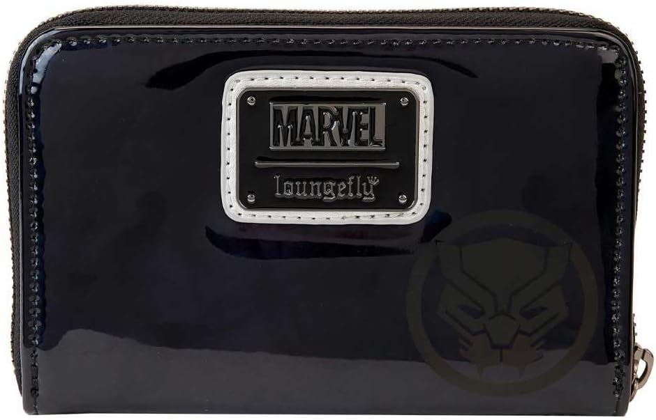 Loungefly Marvel Shine Black Panther Cosplay Zip-Around Wallet