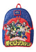 Loungefly My Hero Academia Group Debossed Logo Mini Backpack Anime