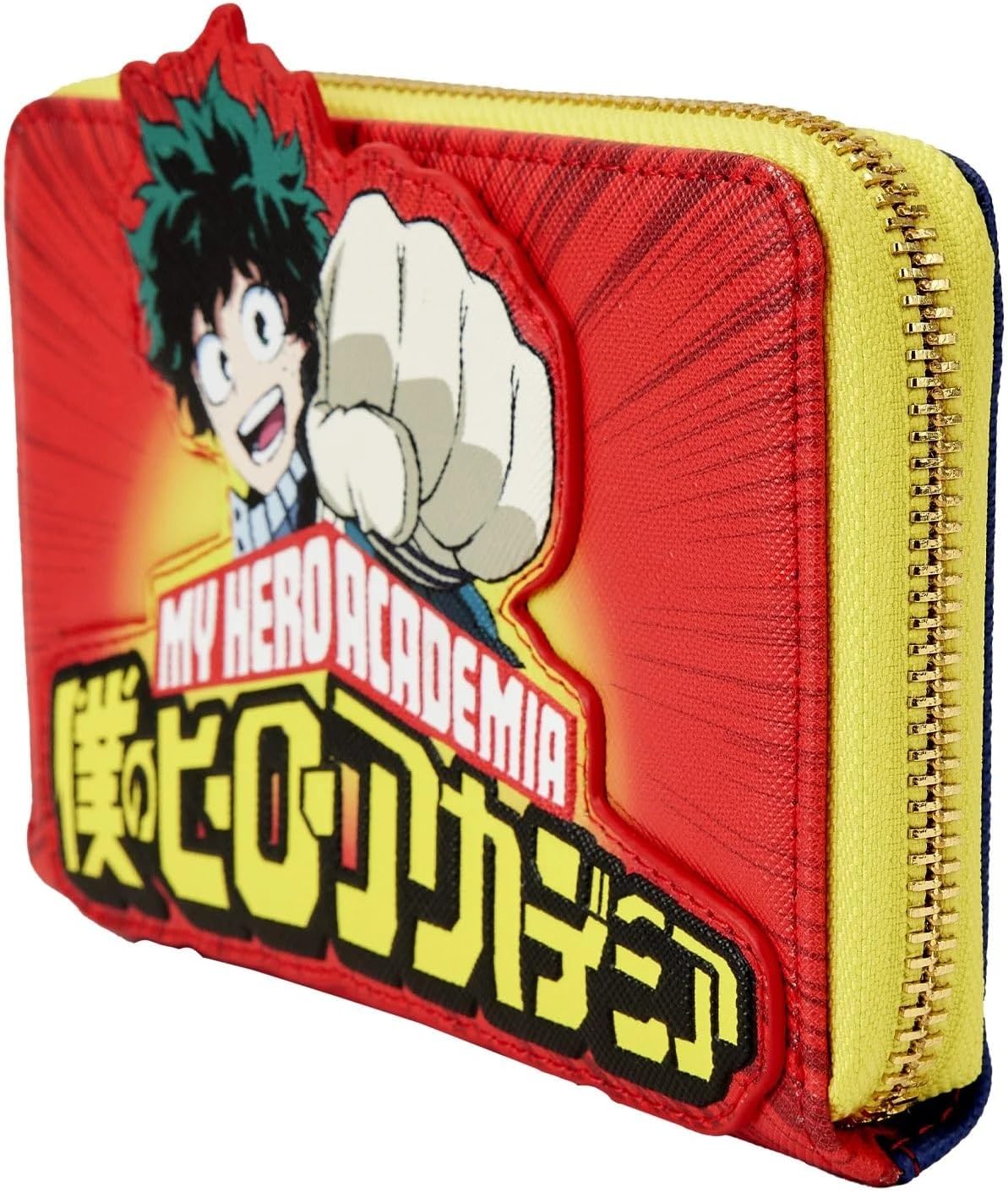 Loungefly My Hero Academia Izuku Punch Zip-Around Wallet