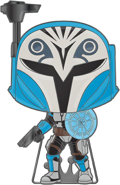 Loungefly Large Enamel Pin STAR WARS: CLONE WARS - BO-KATAN - Star Wars Enamel Pins - Cute Collectable Novelty Brooch - for Backpacks & Bags - Gift Idea - Official Merchandise - Movies Fans