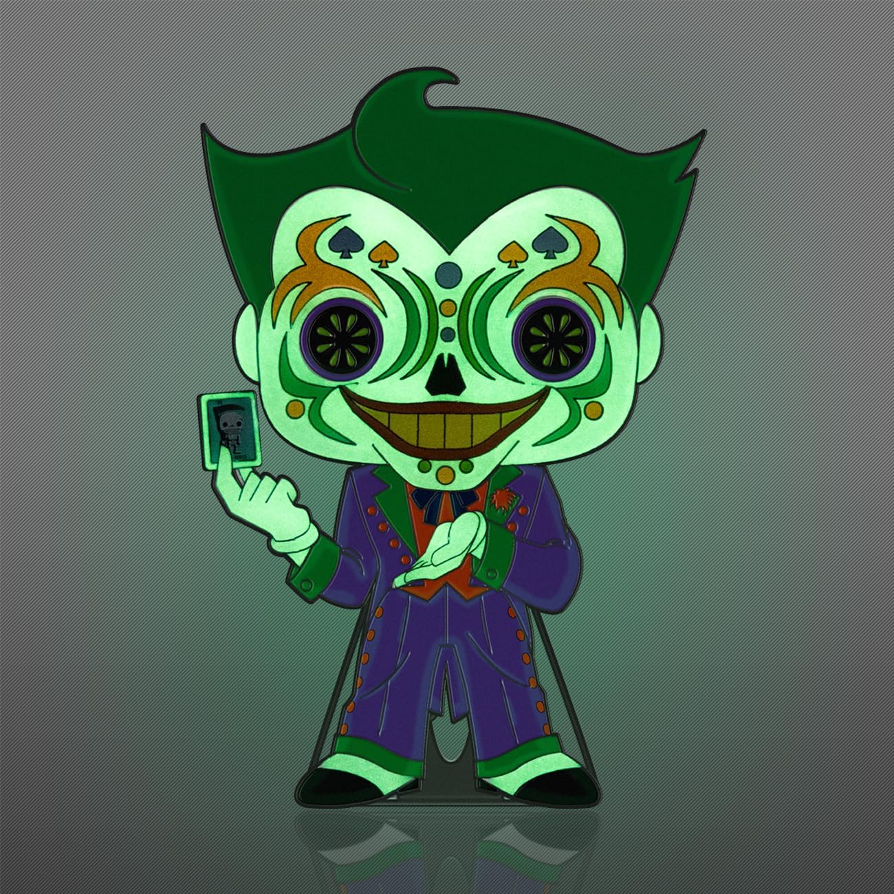 Funko Large Enamel Pin Dc Comics Dotd - Joker Beast - JOKER - DC Comics Enamel Pins - Cute Collectable Novelty Brooch - for Backpacks & Bags - Gift Idea - Official Merchandise