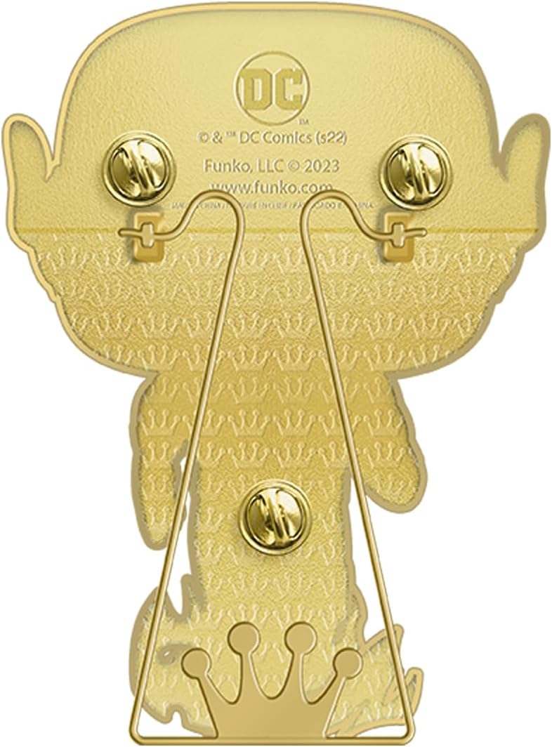 Loungefly Large Enamel Pin DC COMICS DOTD - Logo - FLASH GROUP - DC Comics Enamel Pins - Cute Collectable Novelty Brooch - for Backpacks & Bags - Gift Idea - Official Merchandise