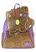 Marvel Metallic Thanos Gauntlet Double Strap Shoulder Bag One Size