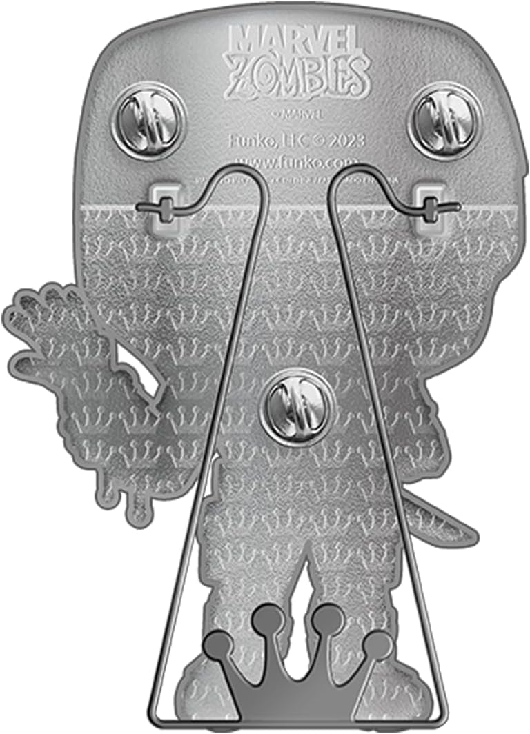 Loungefly Large Enamel Pin MARVEL: ZOMBIE DEADPOOL - Deadpool - Marvel Zombies Enamel Pins - Cute Collectable Novelty Brooch - for Backpacks & Bags - Gift Idea - Official Merchandise
