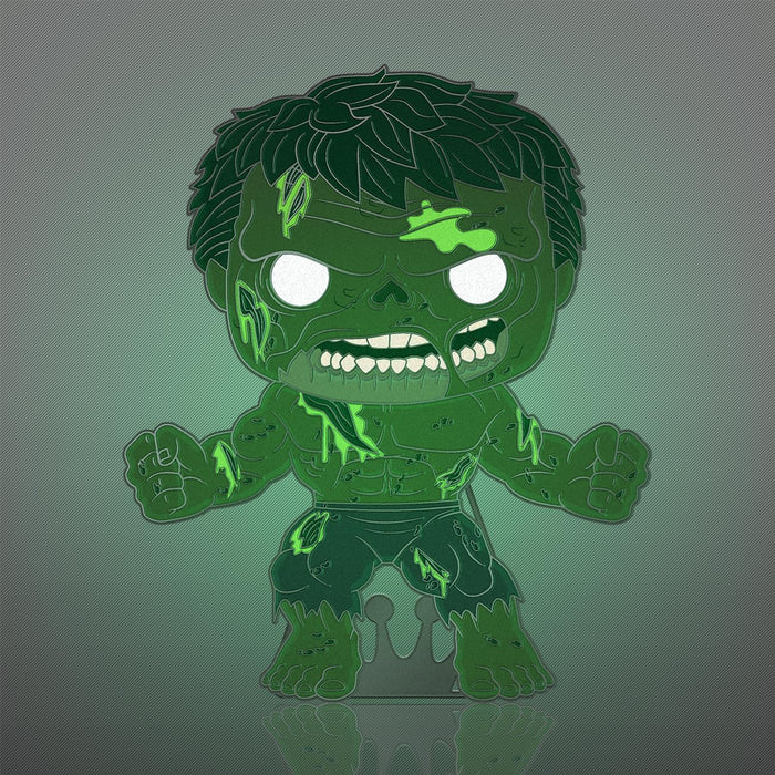 Loungefly GROUP POP! Large Enamel Pin MARVEL: ZOMBIE HULK - Hulk - Marvel Zombies Enamel Pins - Cute Collectable Novelty Brooch - for Backpacks & Bags - Gift Idea - Official Merchandise