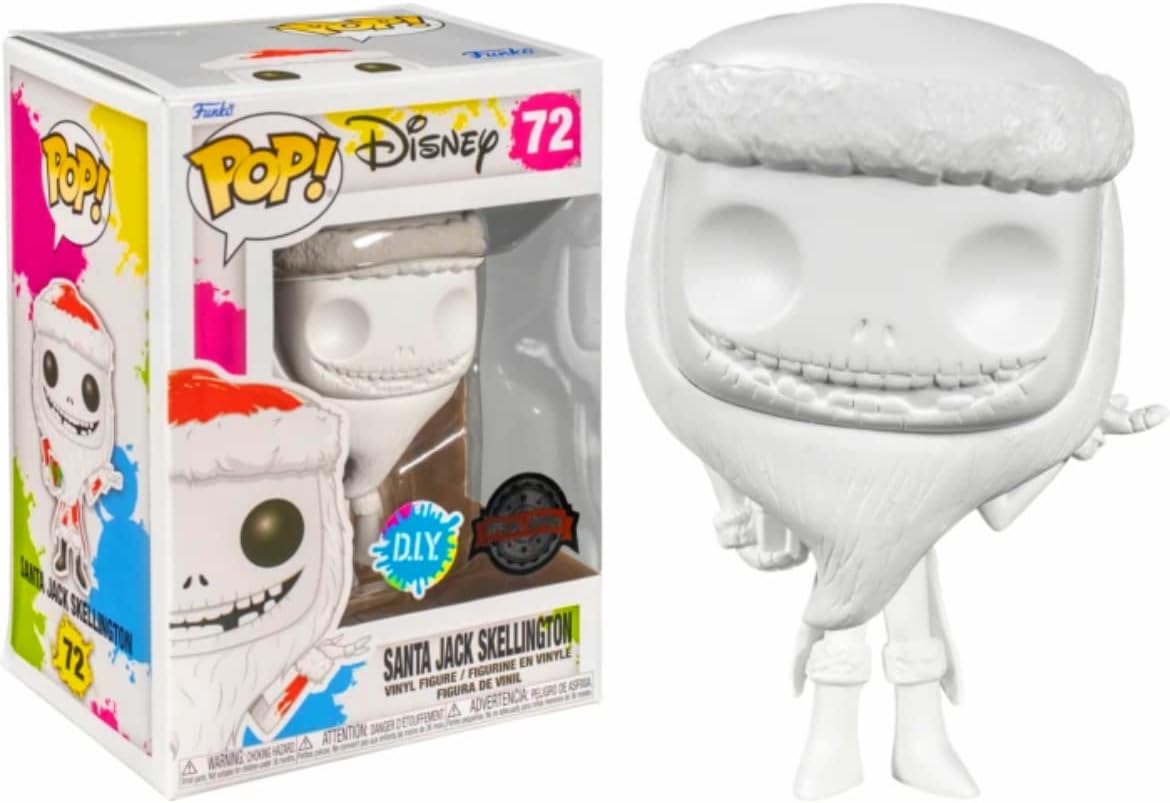 POP! Disney 72 Santa Jack Skellington DIY Special Edition