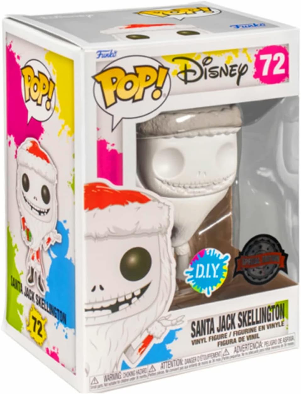 POP! Disney 72 Santa Jack Skellington DIY Special Edition