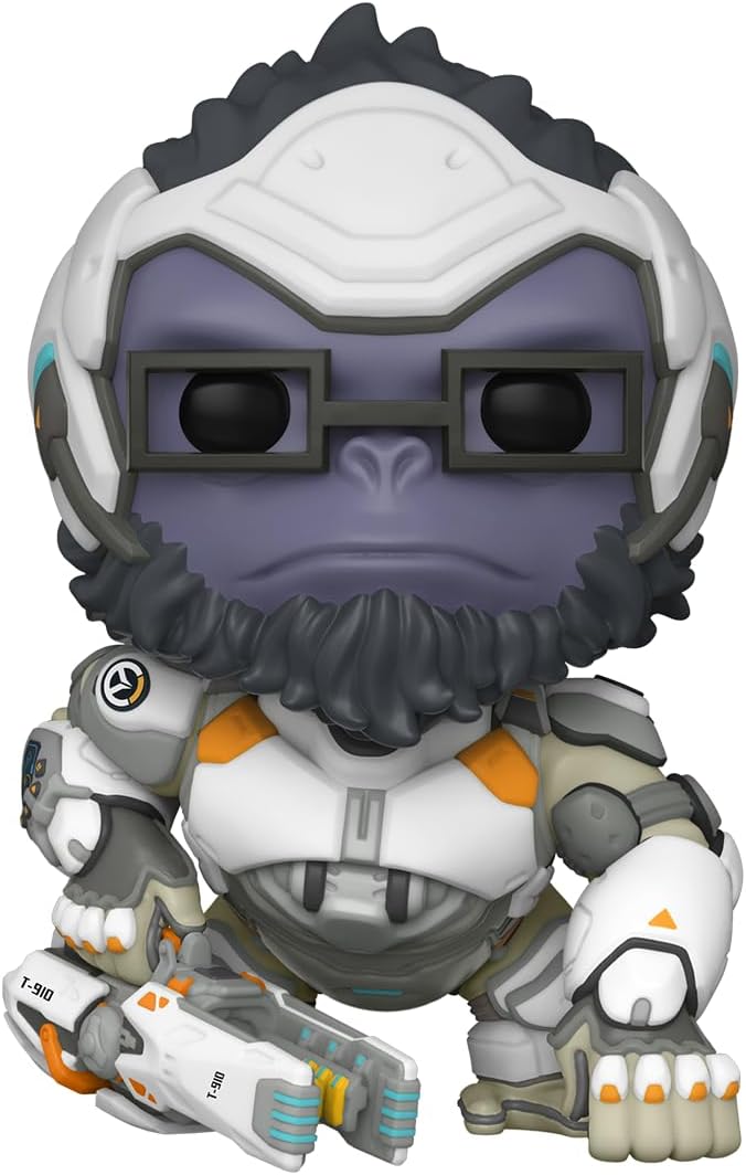 Funko POP! Super: OverWatch 2- Winston - Overwatch 2 - Collectable Vinyl Figure - Gift Idea - Official Merchandise - Toys for Kids & Adults - Video Games Fans - Model Figure for Collectors