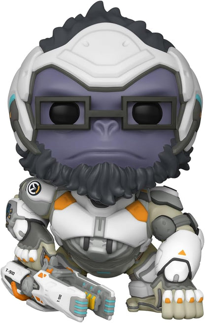 Funko POP! Super: OverWatch 2- Winston - Overwatch 2 - Collectable Vinyl Figure - Gift Idea - Official Merchandise - Toys for Kids & Adults - Video Games Fans - Model Figure for Collectors