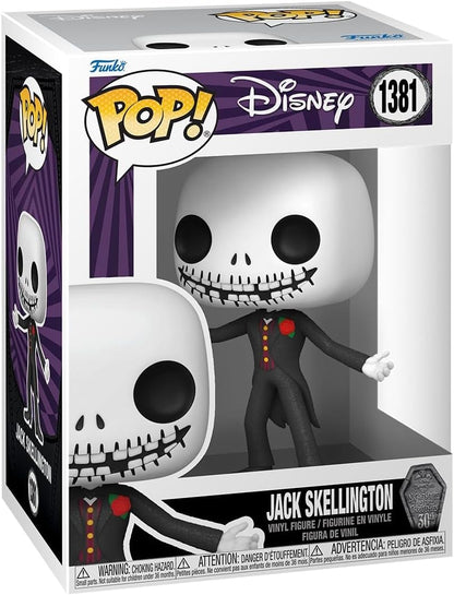 Funko POP! Disney: the Night Before Christmas 30th - Formal Jack Skellington - the Nightmare Before Christmas - Collectable Vinyl Figure - Gift Idea - Official Merchandise - Toys for Kids & Adults