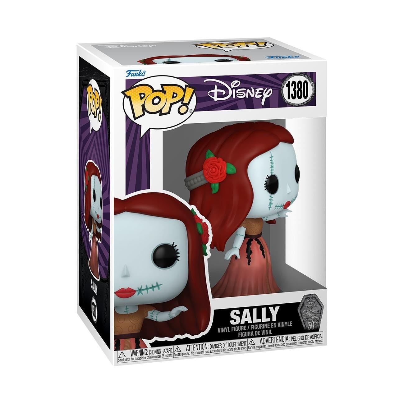 Funko POP! Disney: The Night Before Christmas 30th - Formal Sally - The Nightmare Before Christmas - Figuras Miniaturas Coleccionables Para Exhibición - Idea De Regalo - Mercancía Oficial