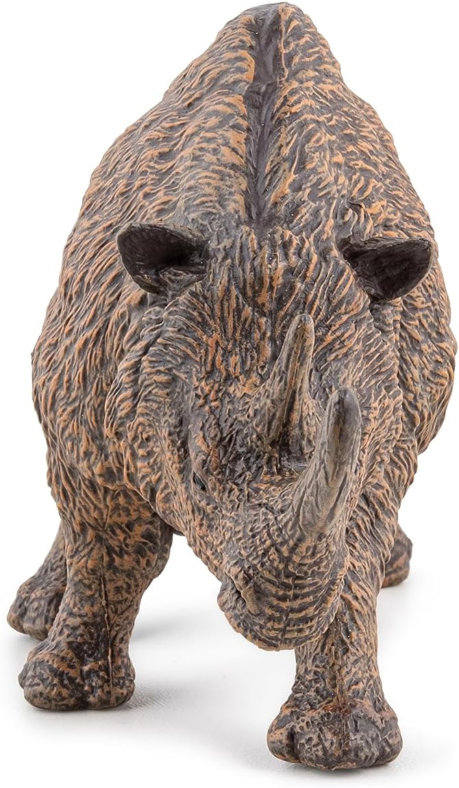 Papo "Woolly Rhinoceros Figure (Multi-Colour