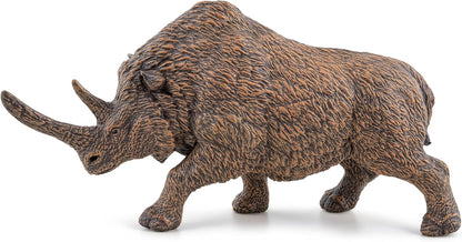 Papo "Woolly Rhinoceros Figure (Multi-Colour