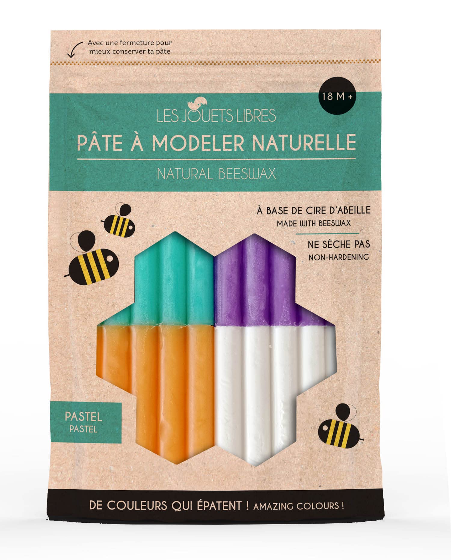 BEESWAX MODELLING CLAY PASTEL