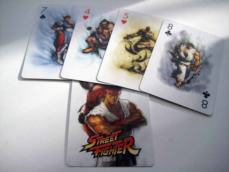 Sakami Merchandise Street Fighter 54 Playing Cards for Poker and Other Card Games